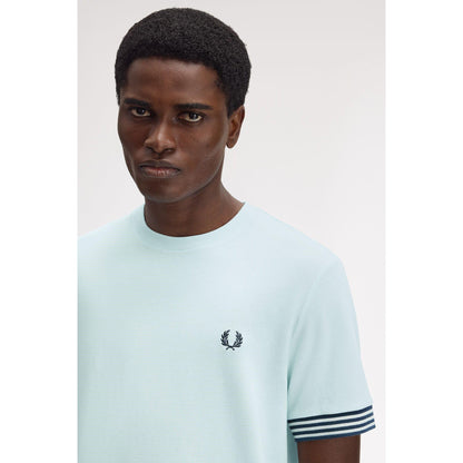 Stripe Cuff T-Shirt