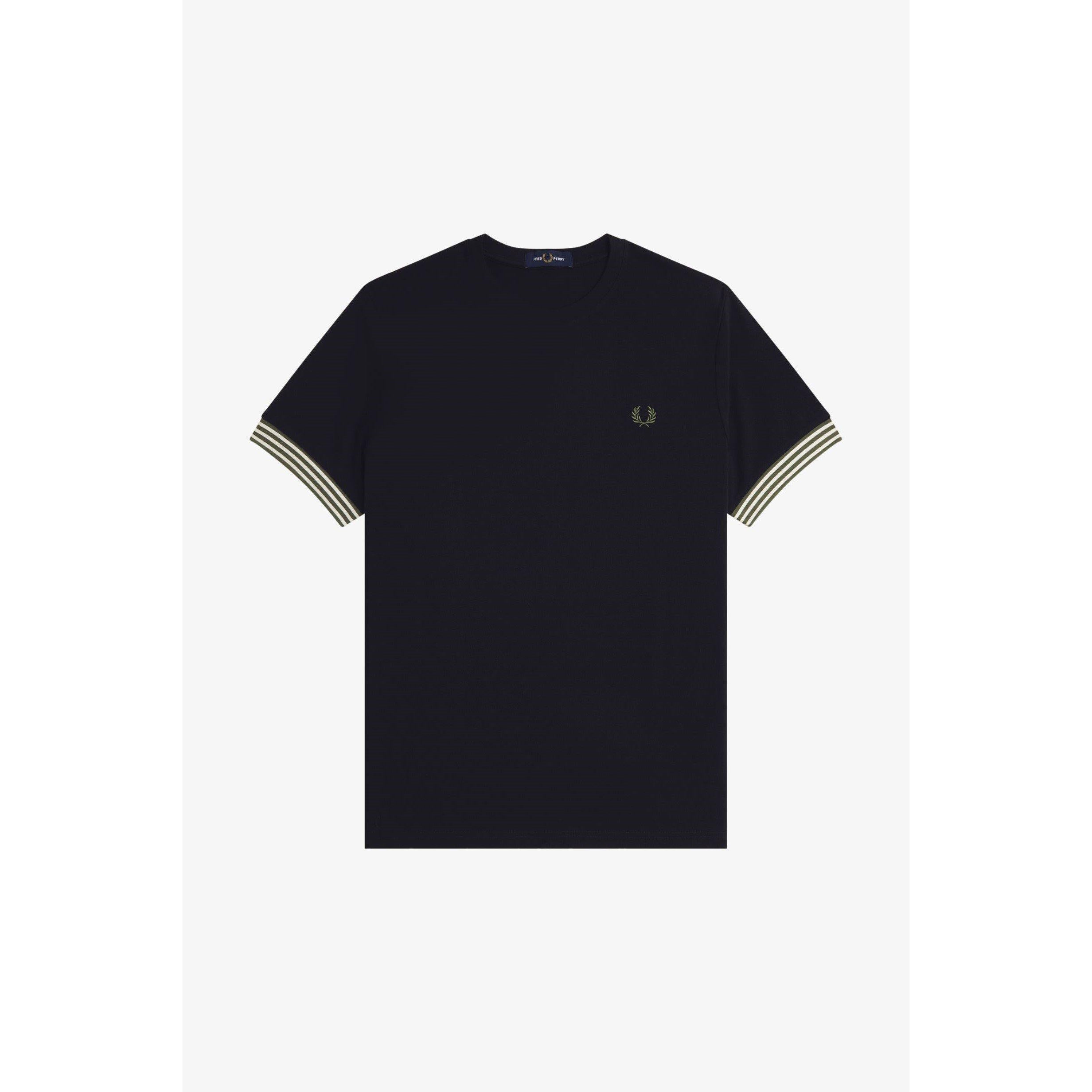 Stripe Cuff T-Shirt