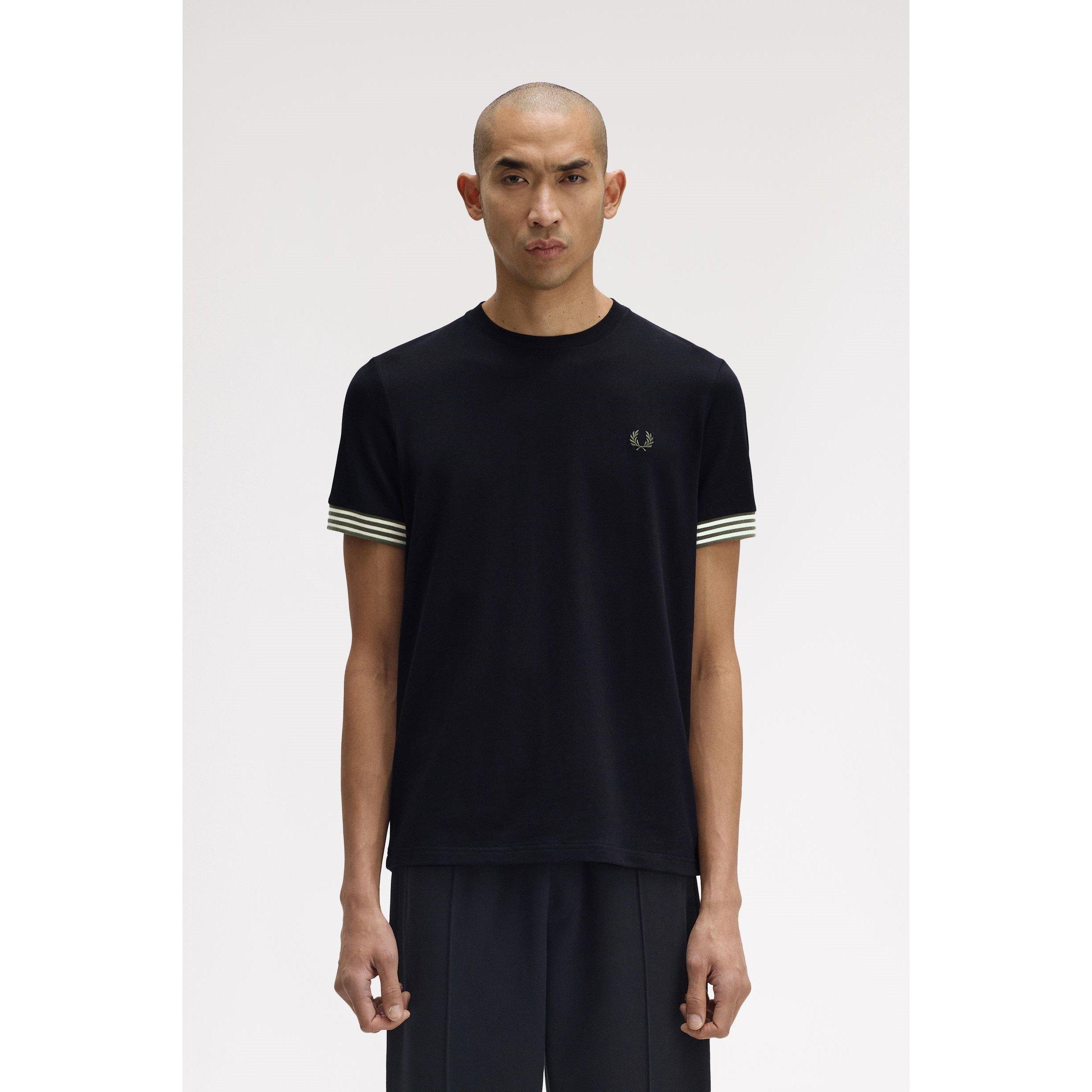 Stripe Cuff T-Shirt