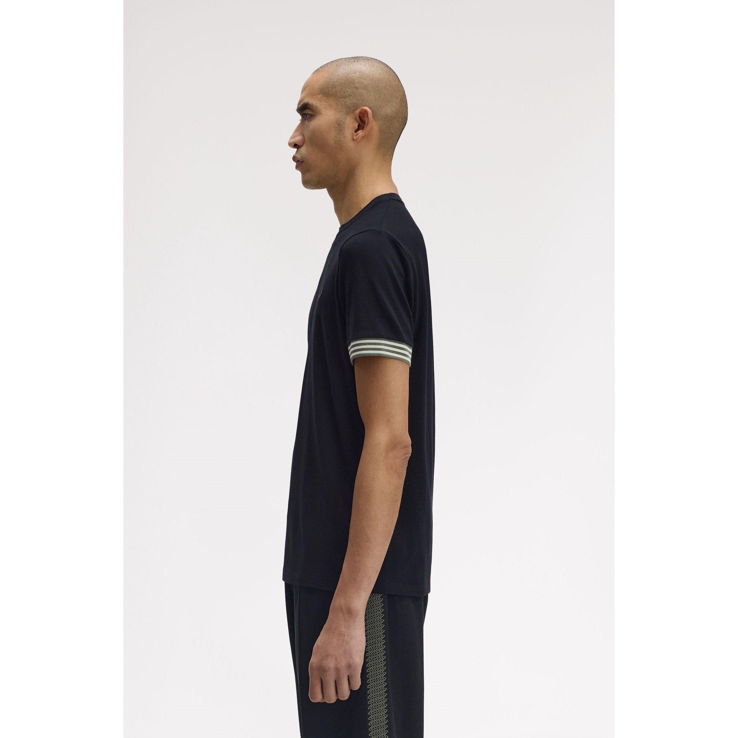 Stripe Cuff T-Shirt