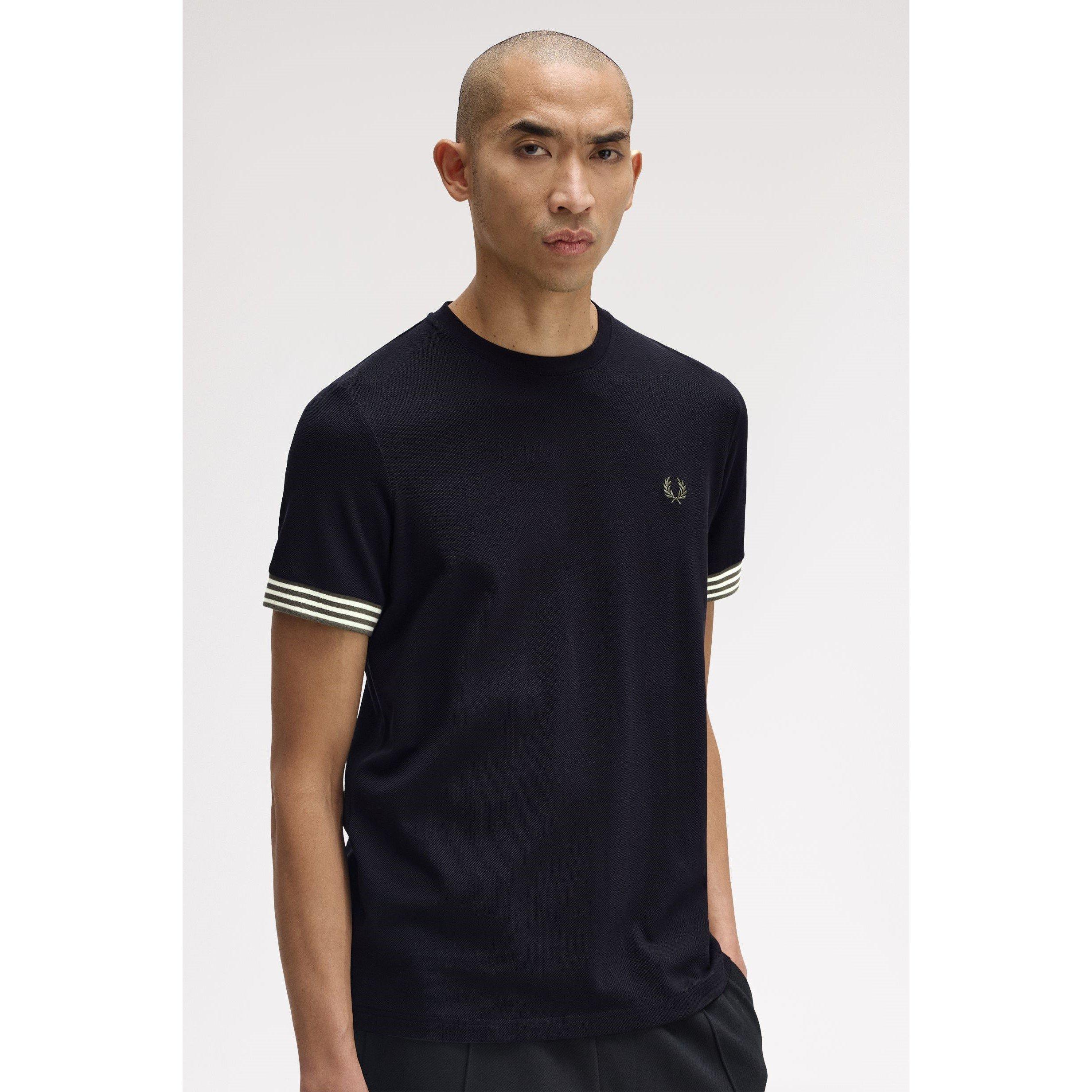 Stripe Cuff T-Shirt
