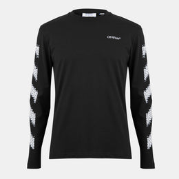 Diag Skate Diagonal Graphic Long Sleeve T-Shirt