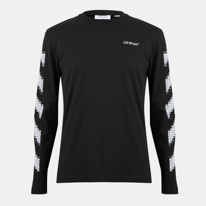 Diag Skate Diagonal Graphic Long Sleeve T-Shirt