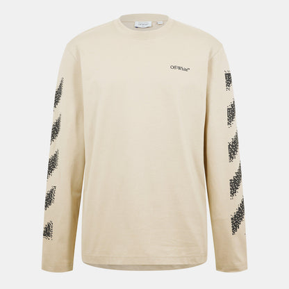 Diag Skate Diagonal Graphic Long Sleeve T-Shirt