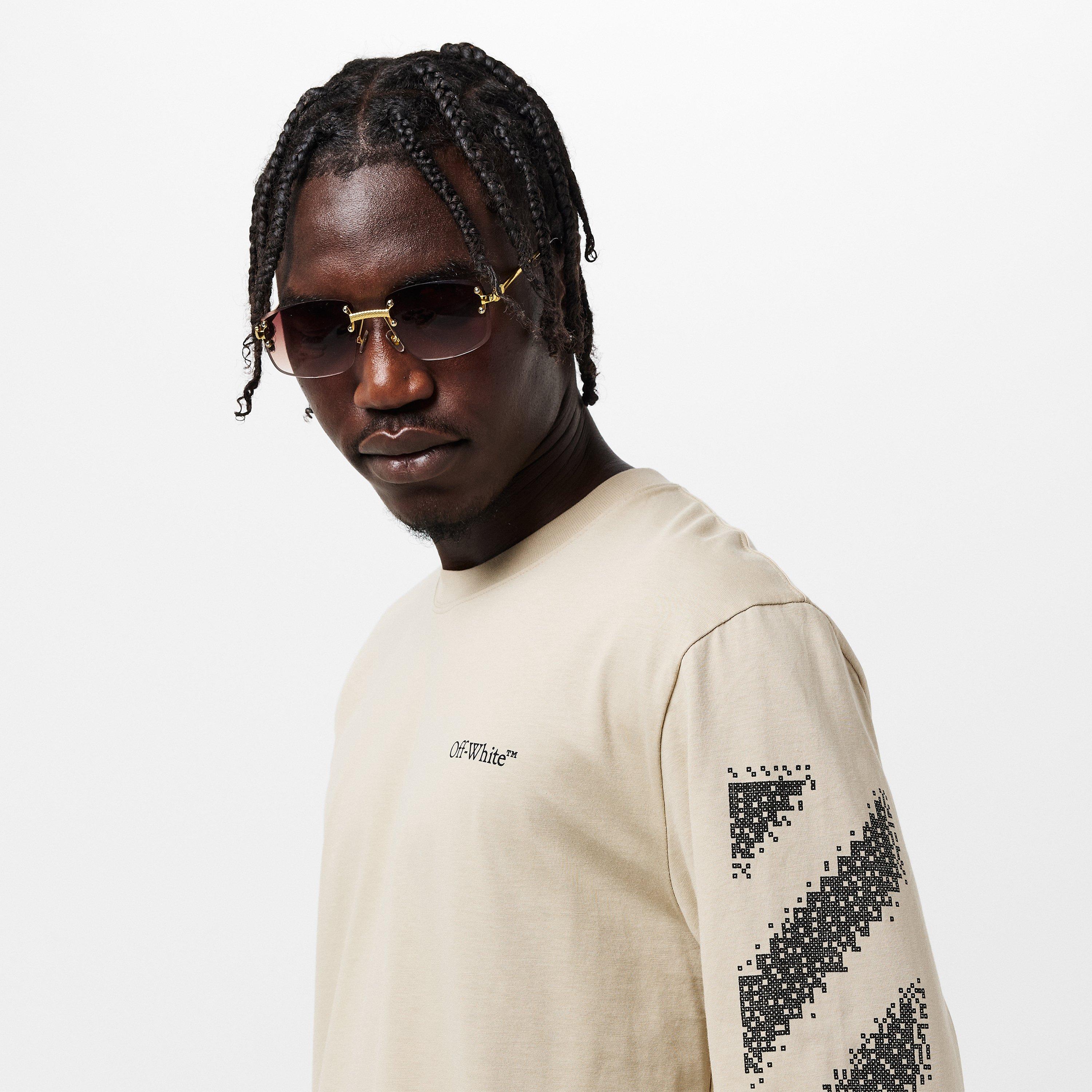 Diag Skate Diagonal Graphic Long Sleeve T-Shirt