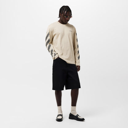 Diag Skate Diagonal Graphic Long Sleeve T-Shirt