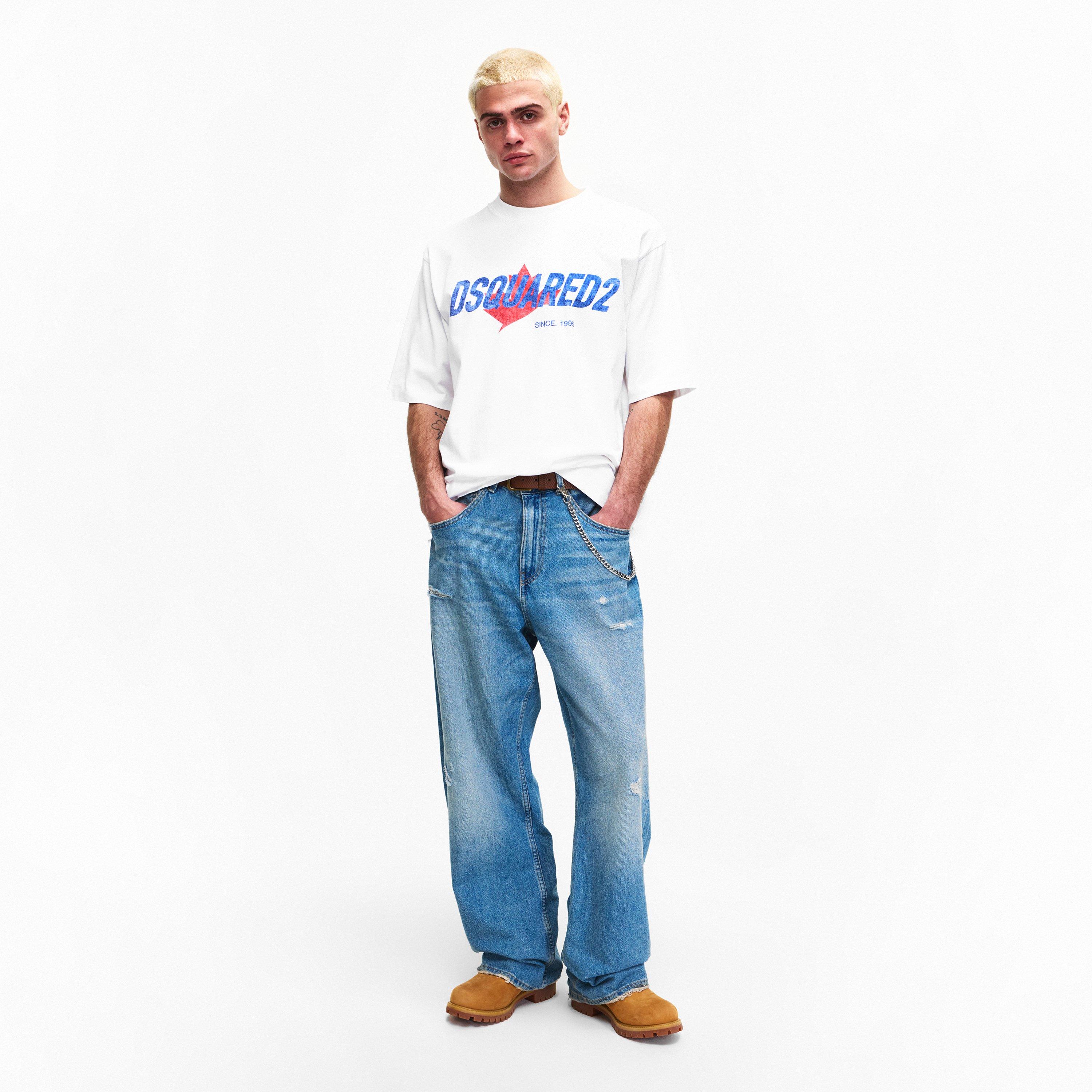 DSQ 1995 Oversized T-Shirt