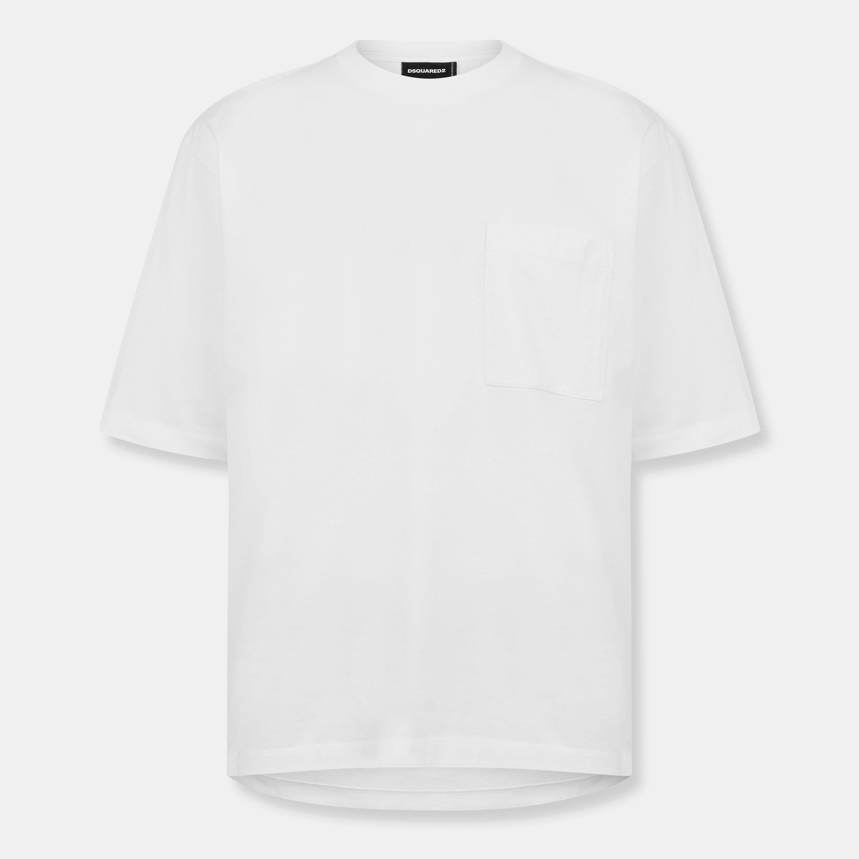 DSQ Bk Logo Oversized T-Shirt