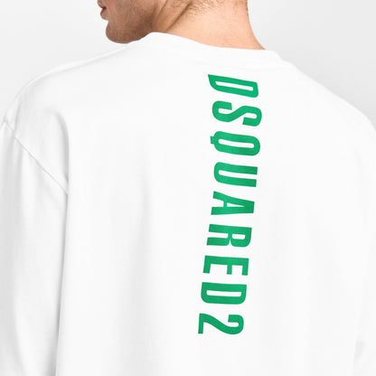 DSQ Bk Logo Oversized T-Shirt