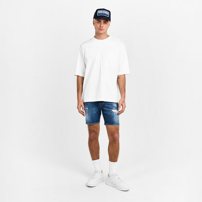 DSQ Bk Logo Oversized T-Shirt