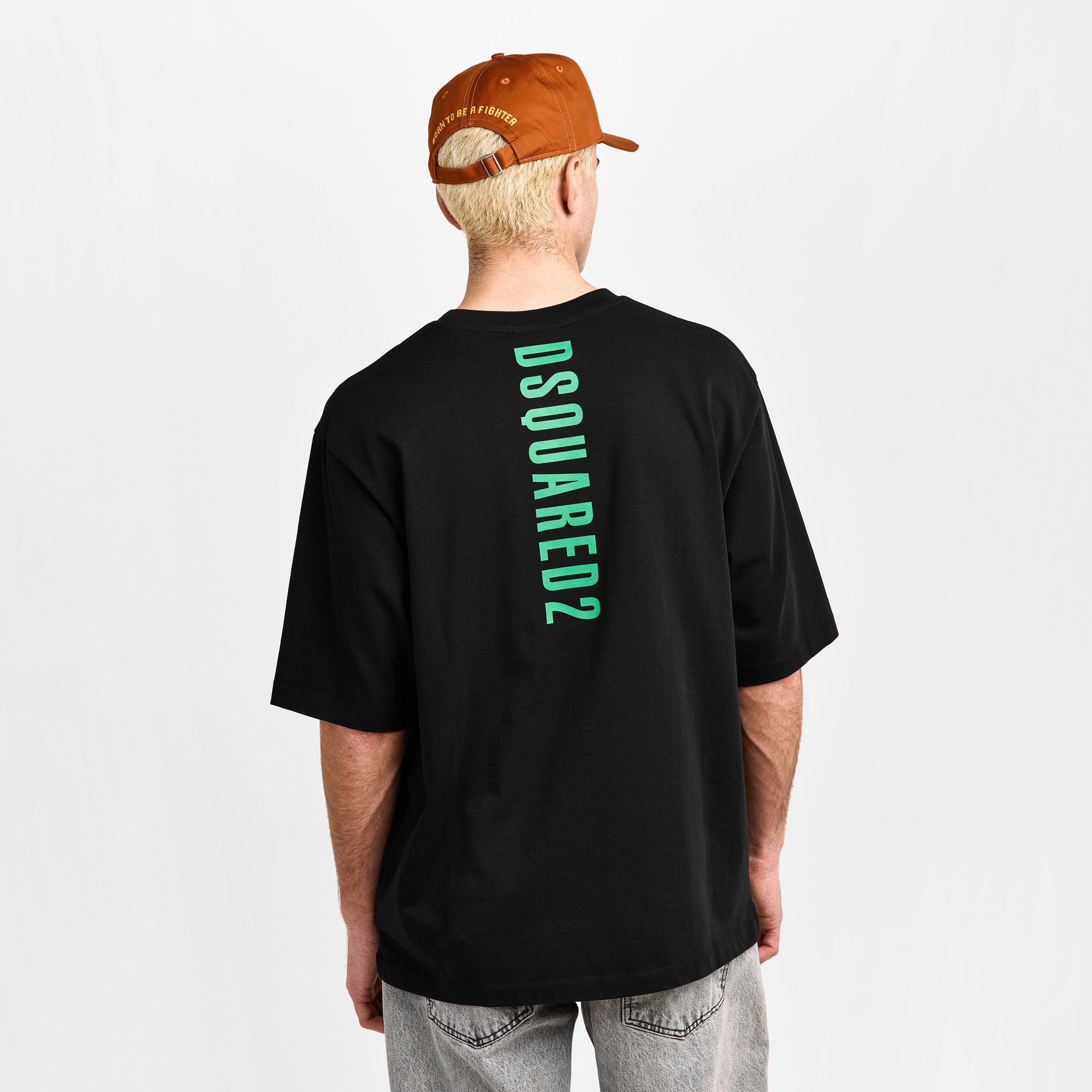 DSQ Bk Logo Oversized T-Shirt