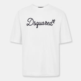 DSQ Big Signature Oversized T-Shirt