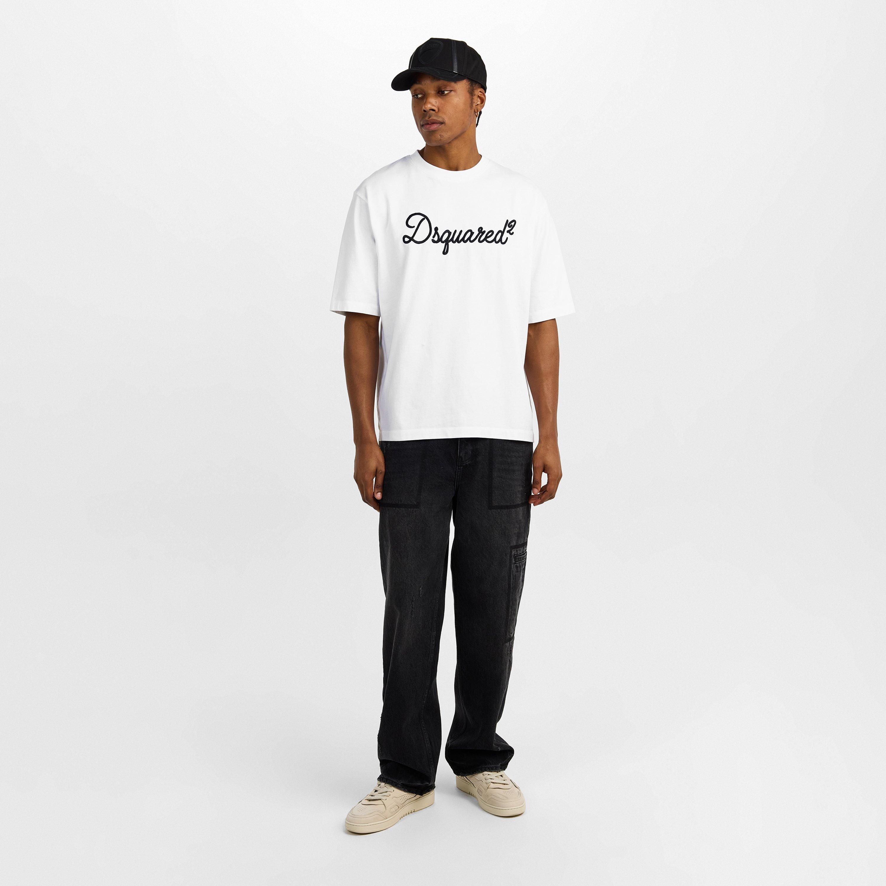 DSQ Big Signature Oversized T-Shirt