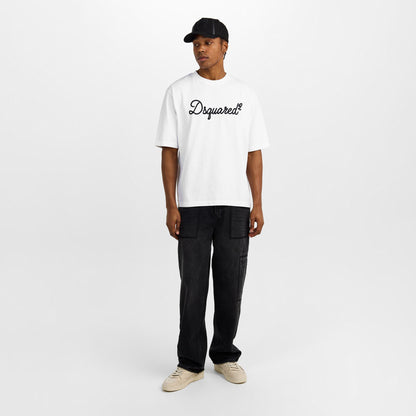 DSQ Big Signature Oversized T-Shirt