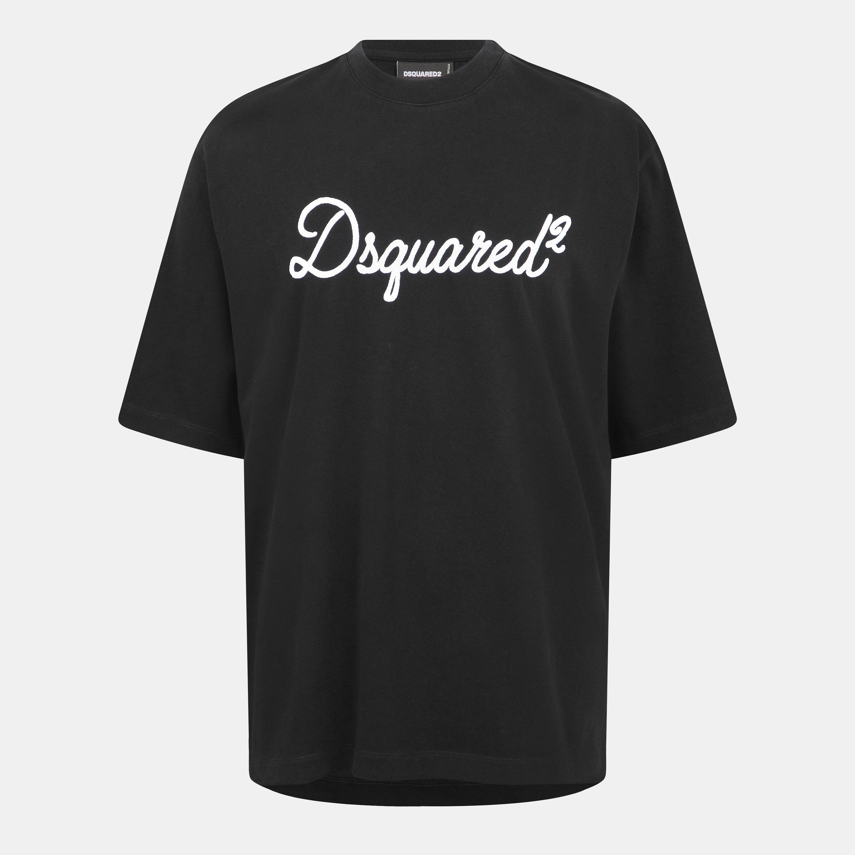 DSQ Big Signature Oversized T-Shirt
