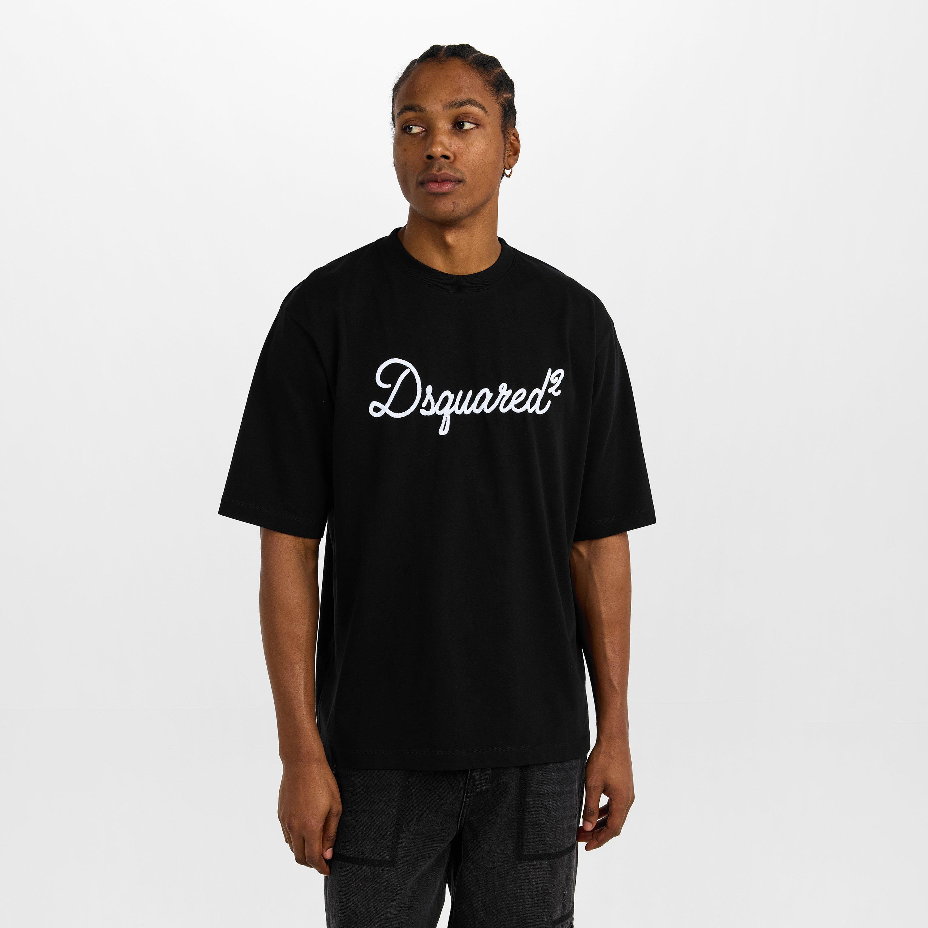 DSQ Big Signature Oversized T-Shirt