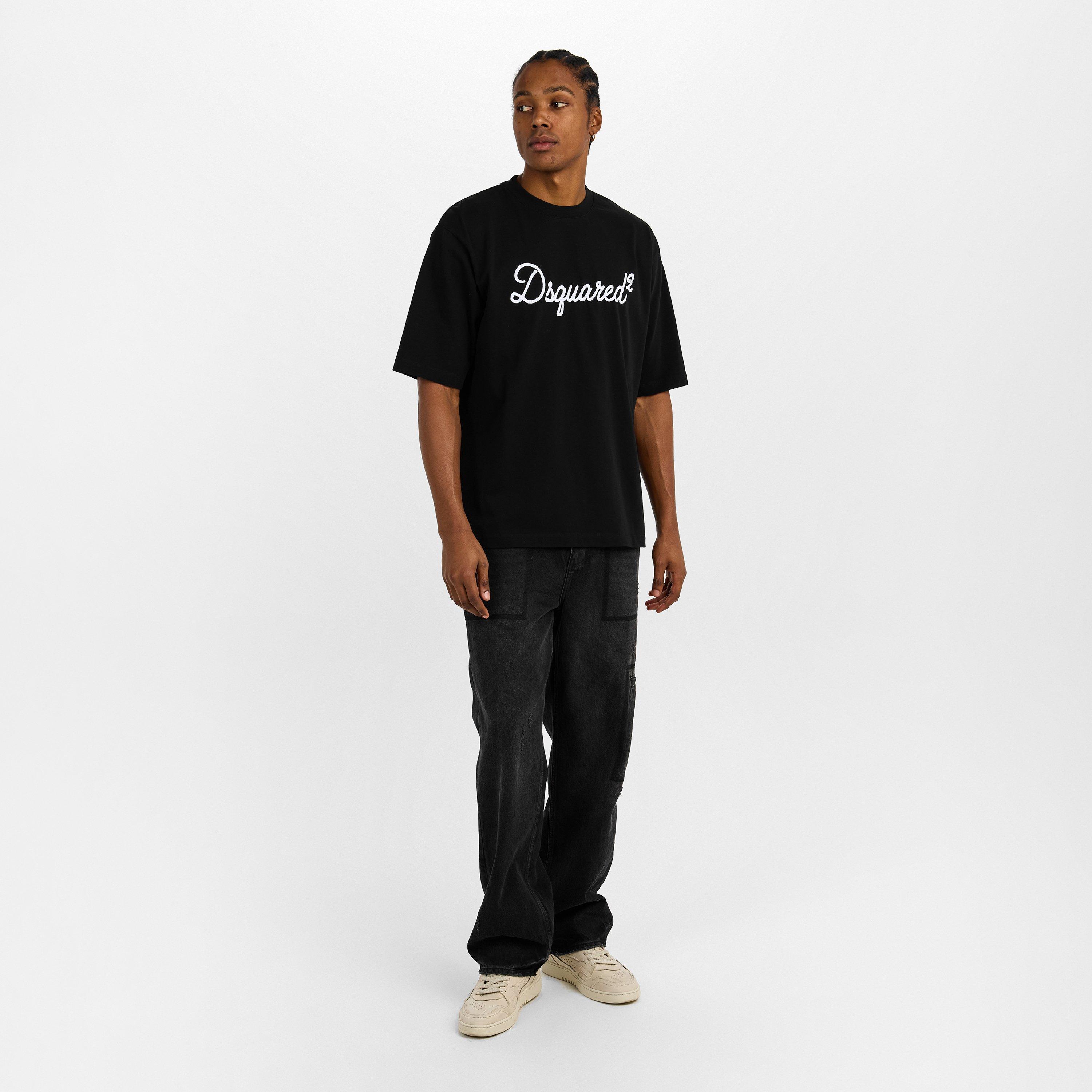 DSQ Big Signature Oversized T-Shirt
