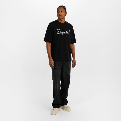 DSQ Big Signature Oversized T-Shirt