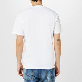 College Print Cotton T-Shirt