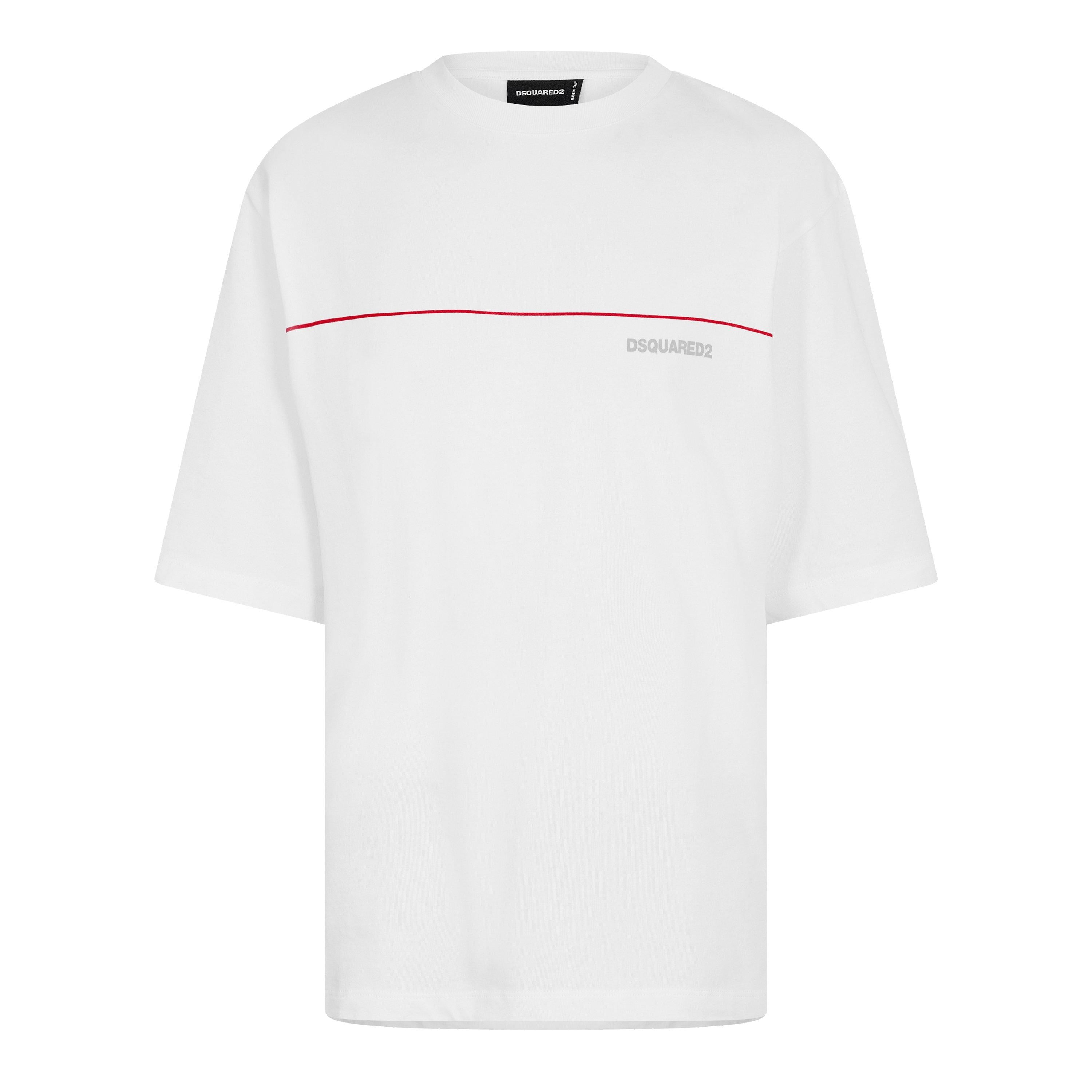 DSQ Line Oversized T-Shirt