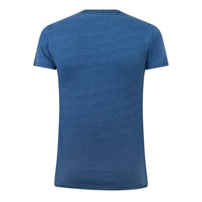 Indigo Dye Crewneck T-Shirt