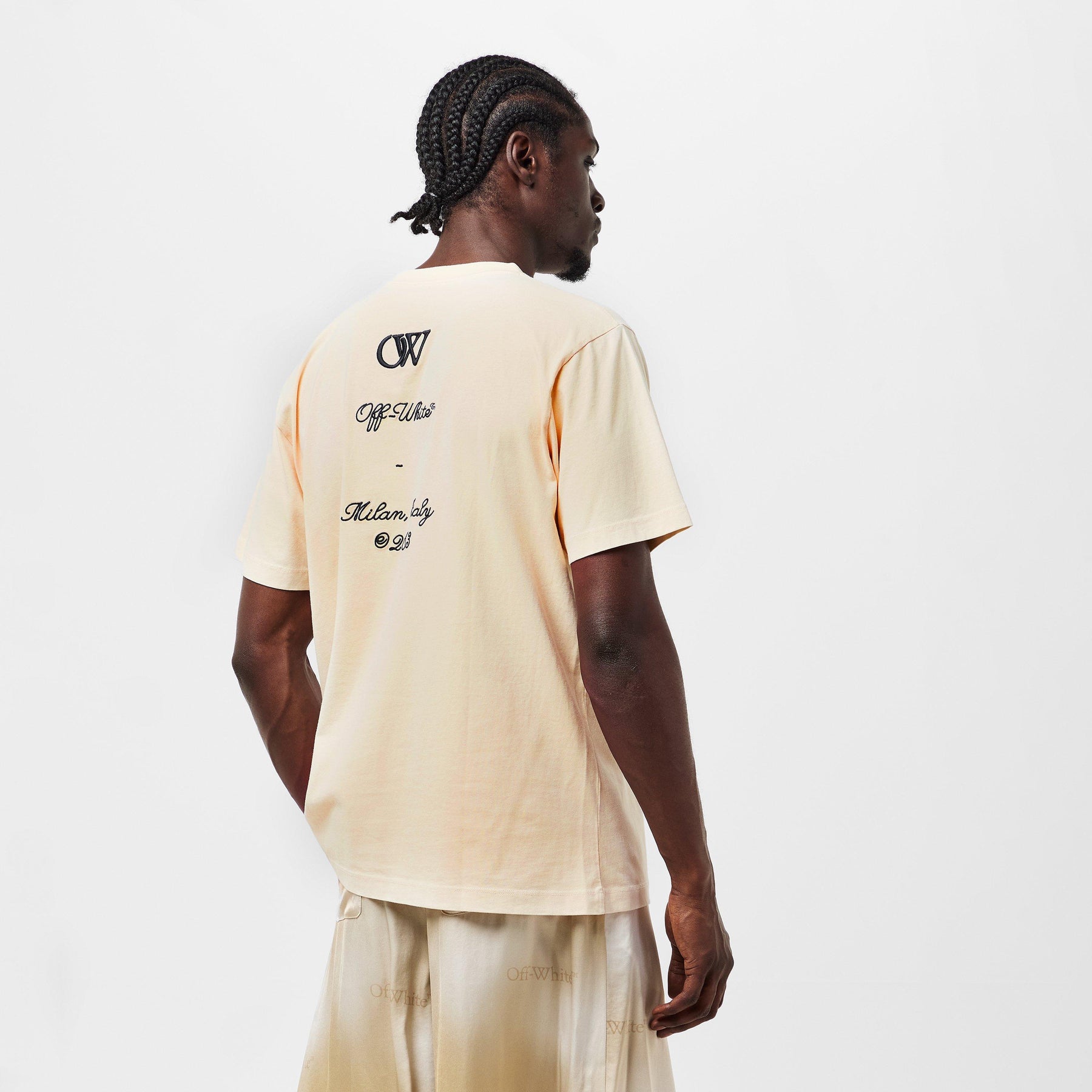 Off 23 Logo Slim Tee Sn42