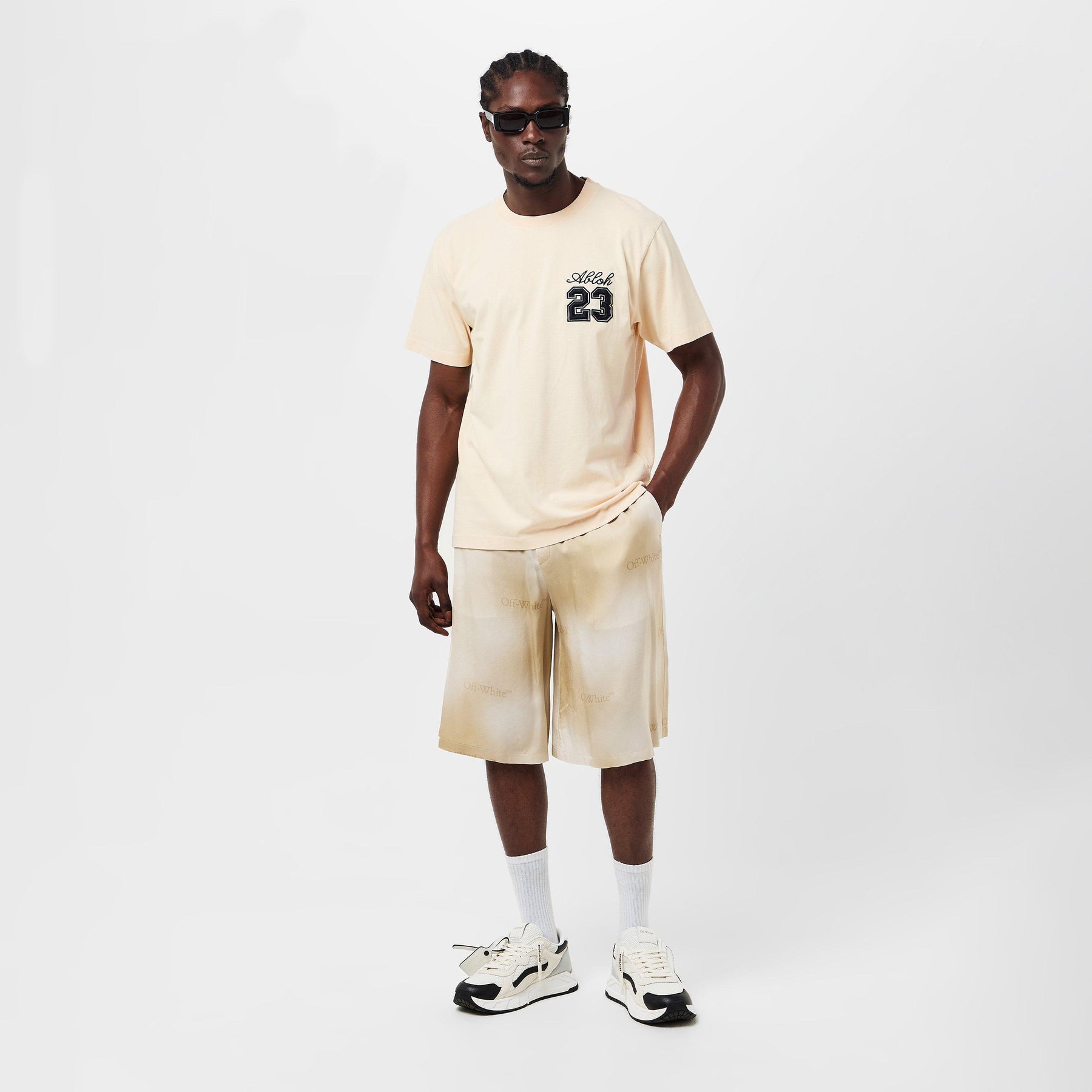 Off 23 Logo Slim Tee Sn42