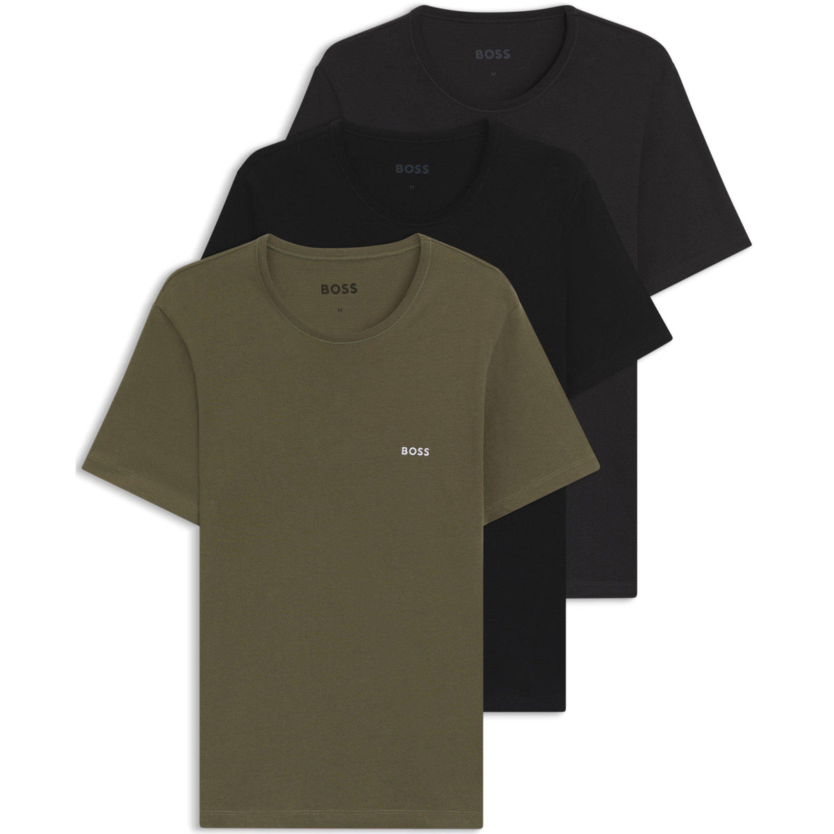 Men's Regular Fit Crew-neck T-Shirt 3-Pack