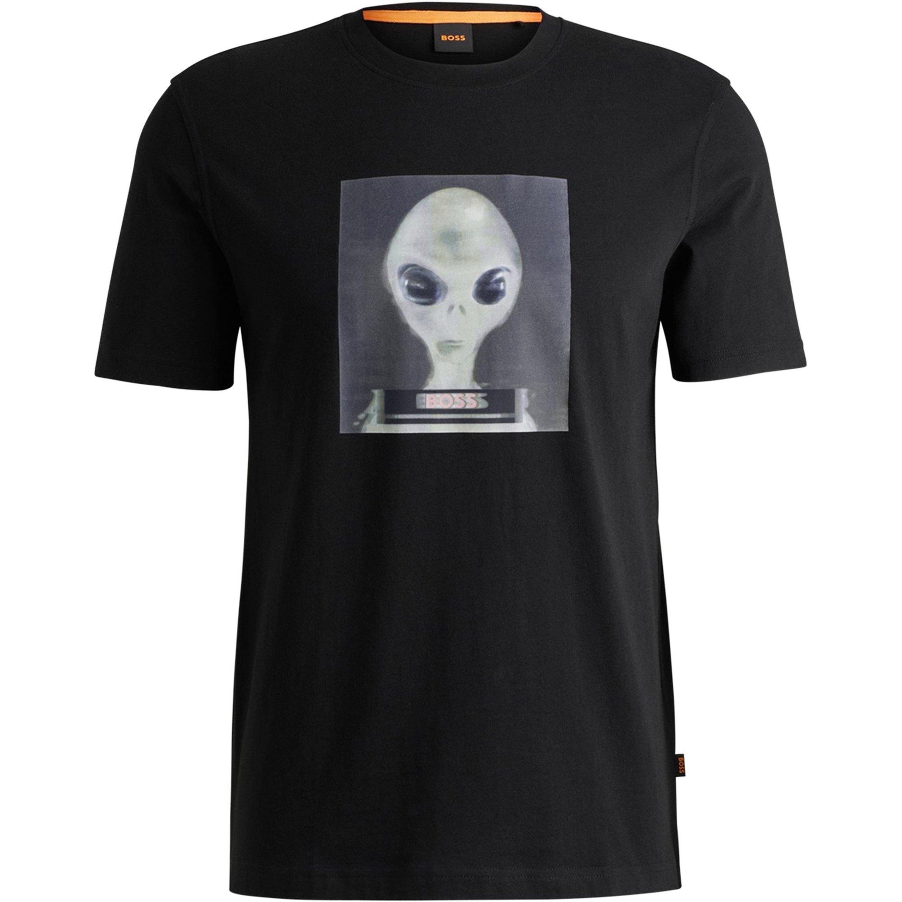 Cotton Jersey Alien T-Shirt