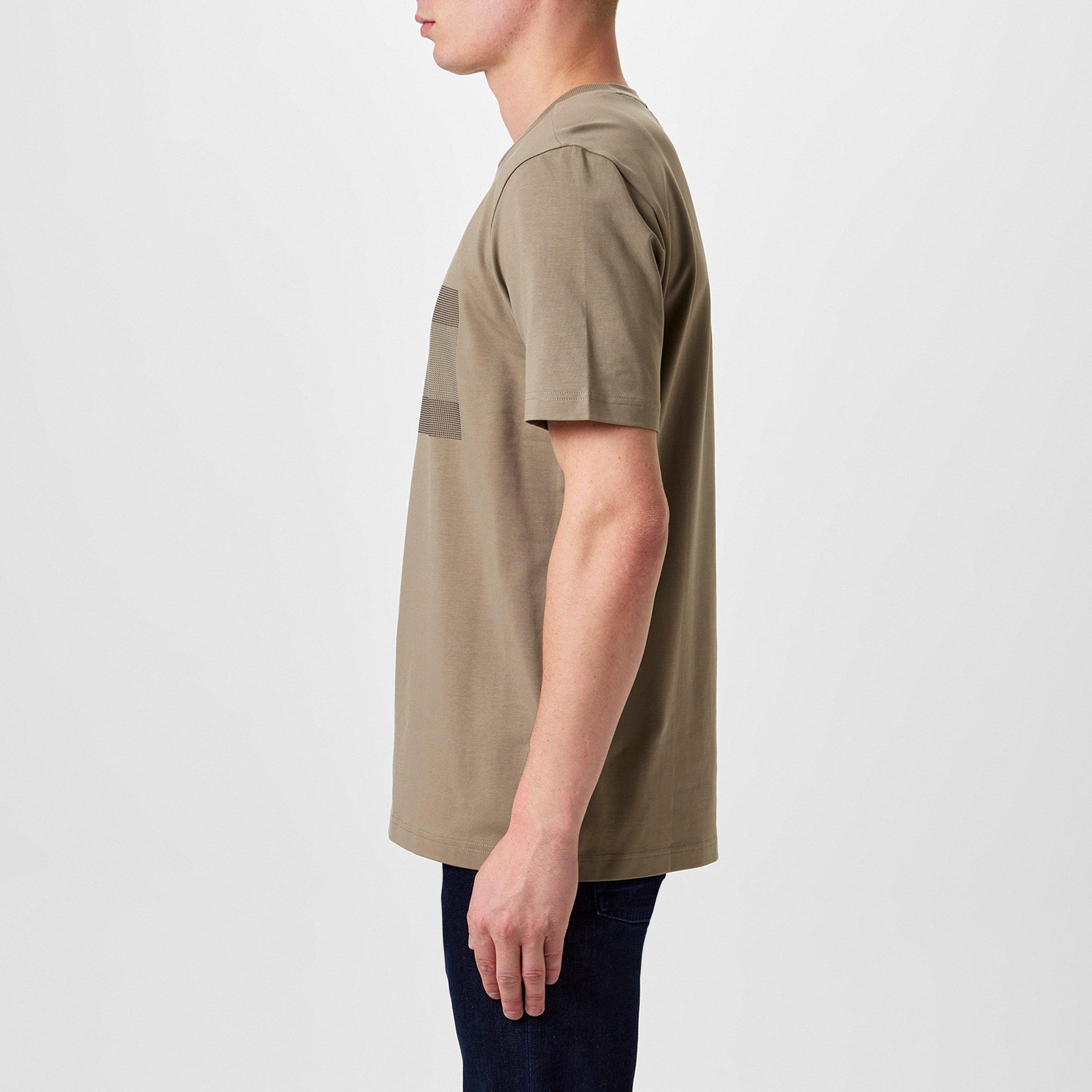 Men's HBG T-Shirt, Textured Flag Artwork