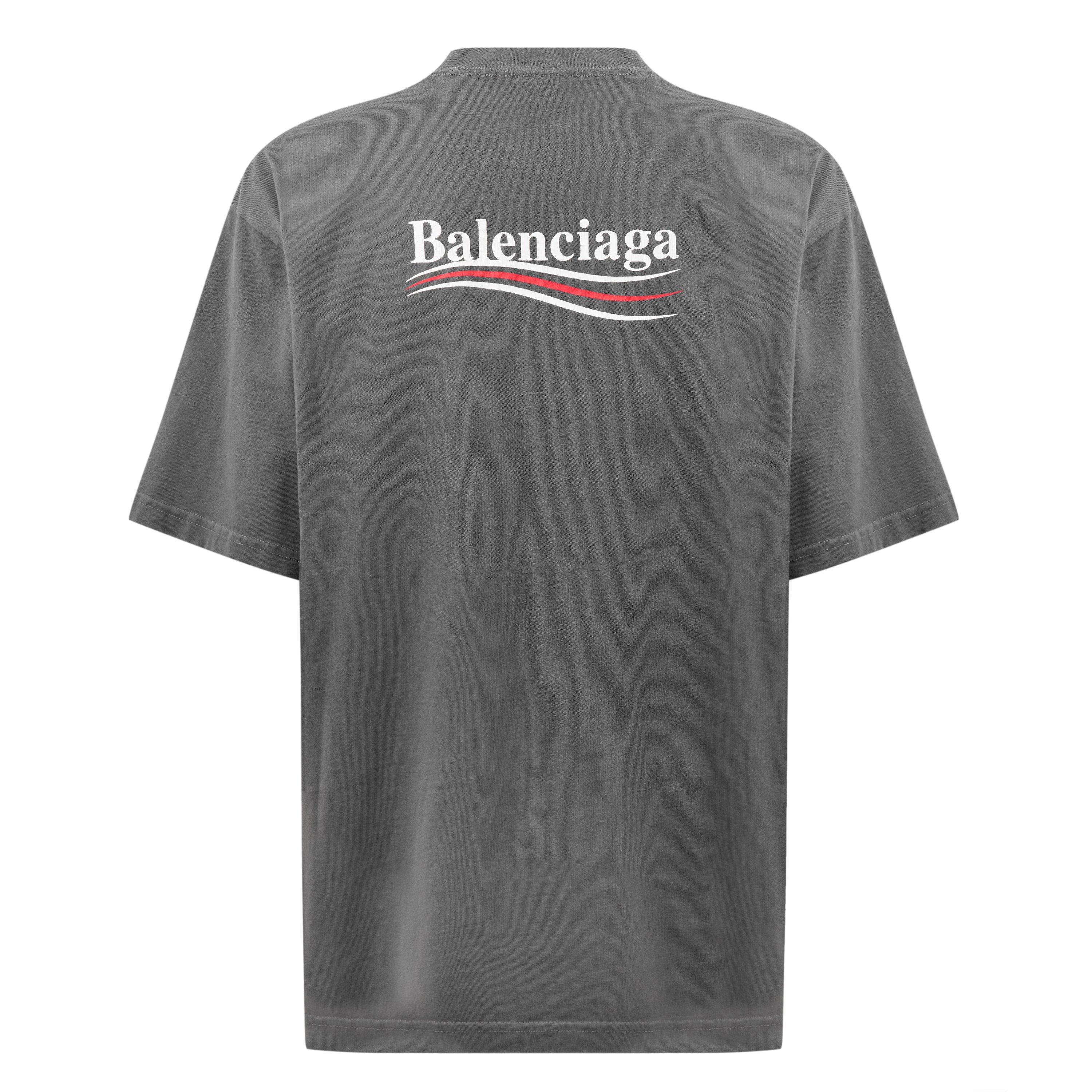 Oversized Embroidered Cotton-Jersey T-Shirt