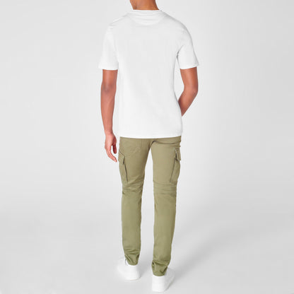 Cotton Chest Logo T-Shirt