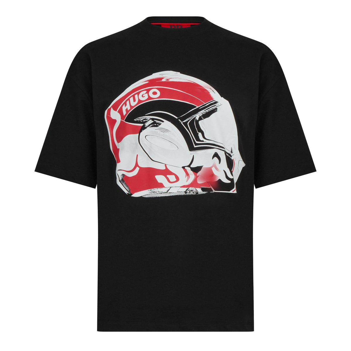 Oversized Fit Racing Print T-Shirt