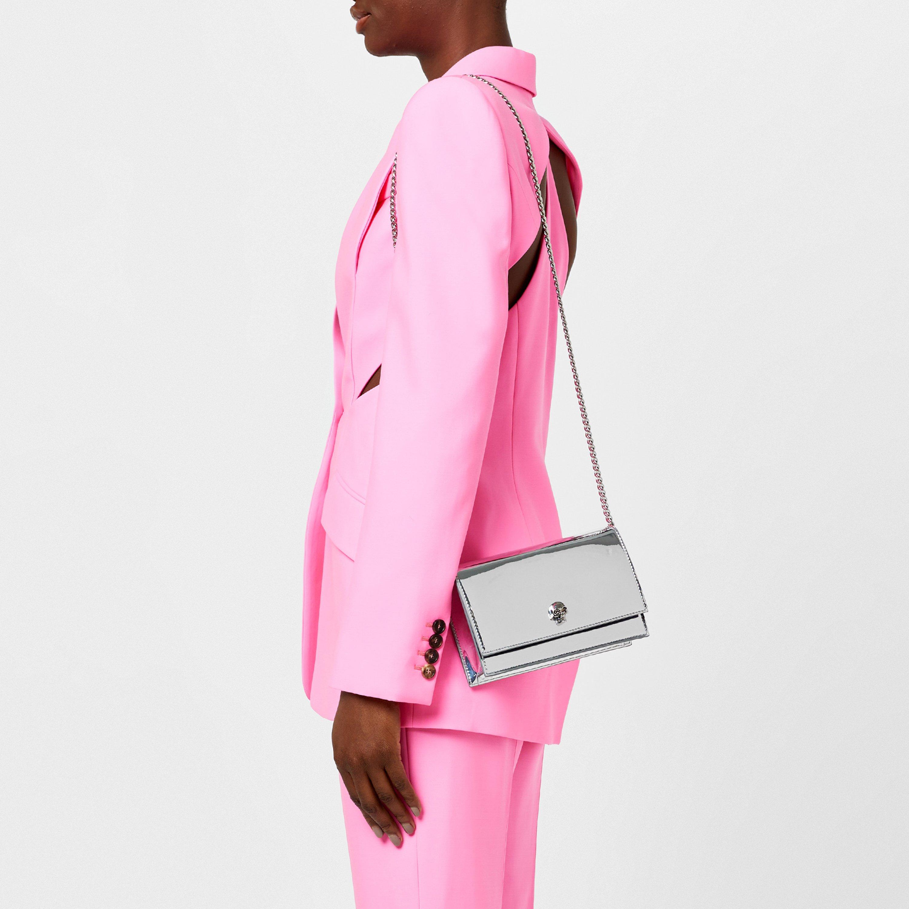 Slashed Single-Breasted Wool Long Sleeve Blazer