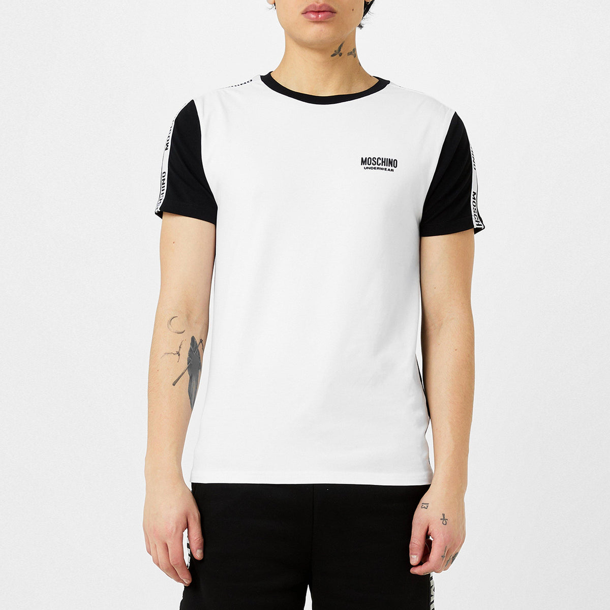 Tape Sleeve T Shirt