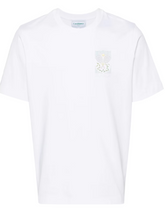 Casablanca Logo Print Crewneck T-shirt