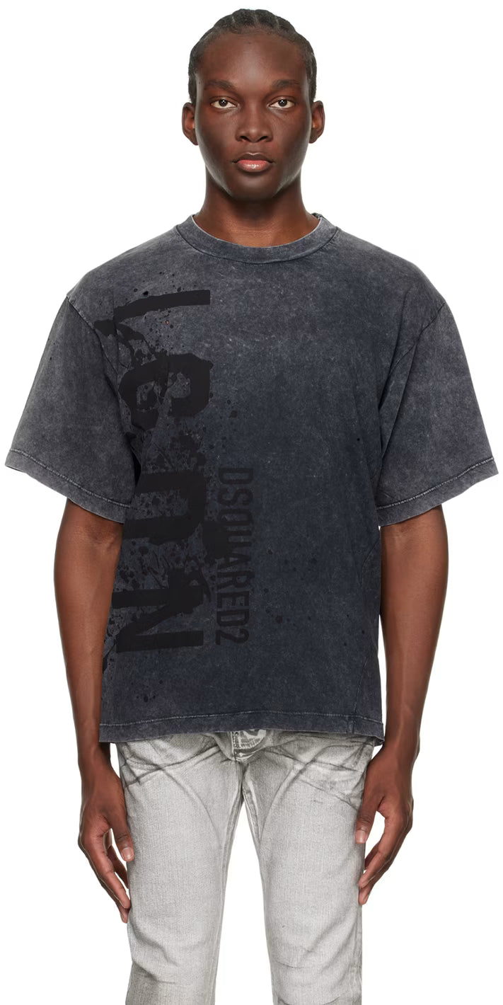 Gray Icon Splash T-Shirt