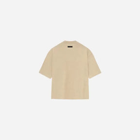 Essentials FEAR OF GOD ESSENTIALS TEE GOLD HEATHER - Size: XS T-Shirts | Shop From The Mirage