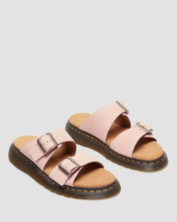 Josef Nubuck leather slide sandals