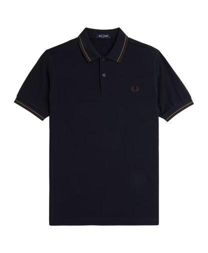 Fred Perry Classic Polo Shirt with Logo Embroidery