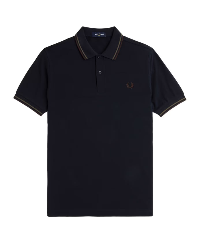 Fred Perry Classic Polo Shirt with Logo Embroidery
