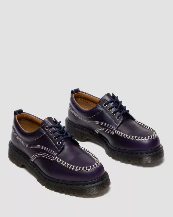 LOWELL LEATHER MOC TOE SHOES