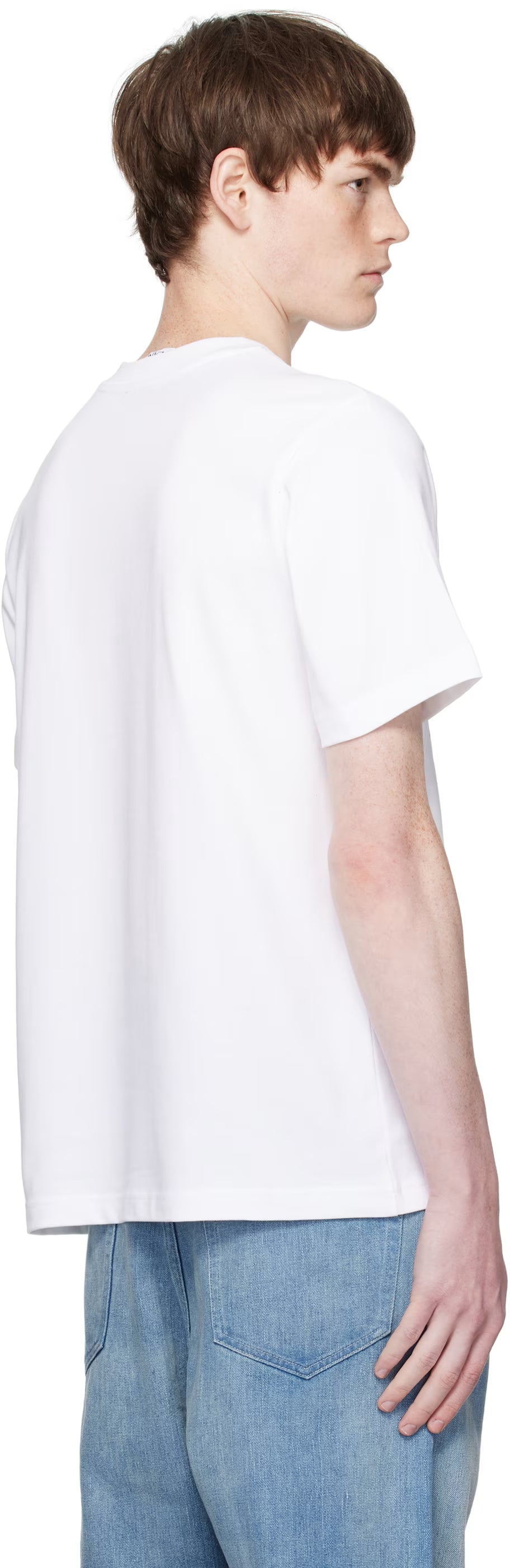 White Triomphe D'Orange Short-Sleeve T-Shirt