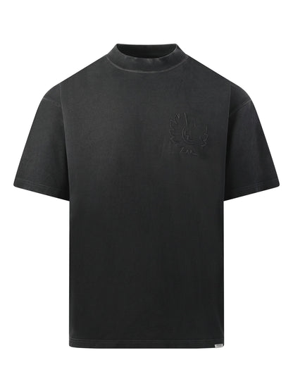 Represent X Belstaff Outline Pheonix T-Shirt in Shadow