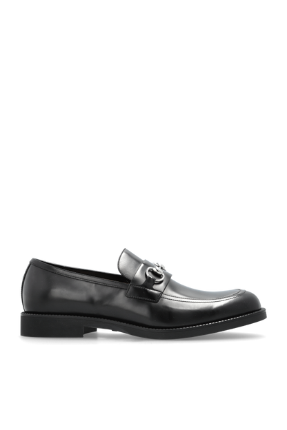 Gucci BLACK Leather shoes type loafers