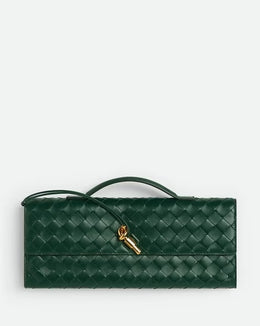 BOTTEGA VENETA Andiamo Top Handle Long Clutch