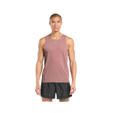 Gymshark Running Tank Slim Fit Brick Brown