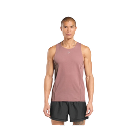 Gymshark Running Tank Slim Fit Brick Brown