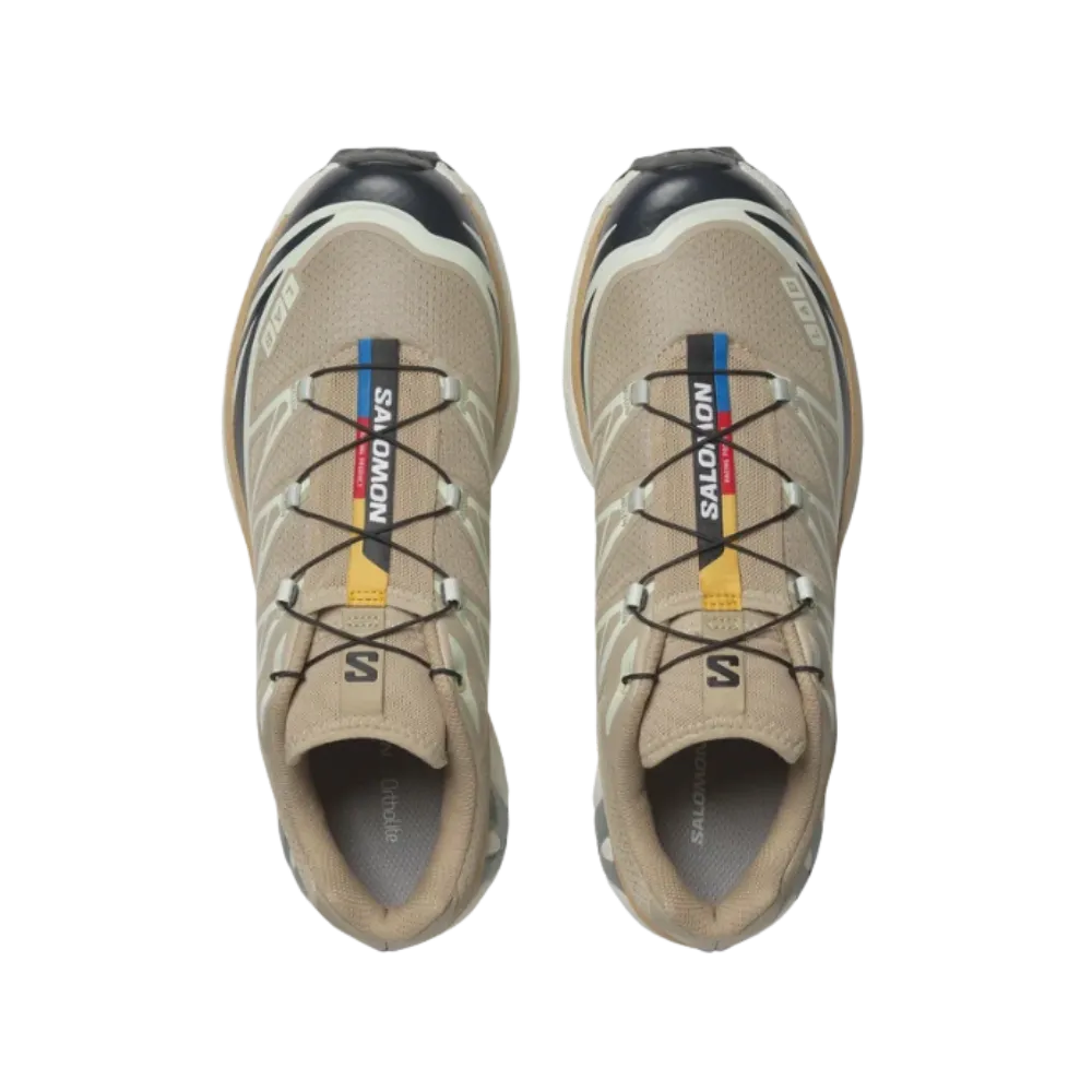 Salomon XT-6 Oxford Tan / Carbon / Clearly Aqua