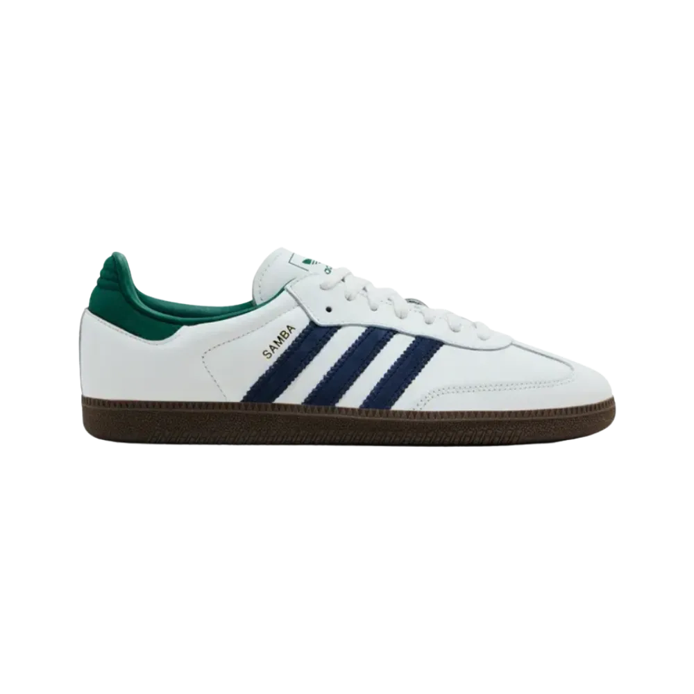 Adidas Samba OG 'White Navy Collegiate Green'